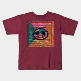 Psychedelic Peace Doodle Kids T-Shirt